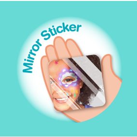 Avenir Arcfestő készlet stencillel - Csillagok 