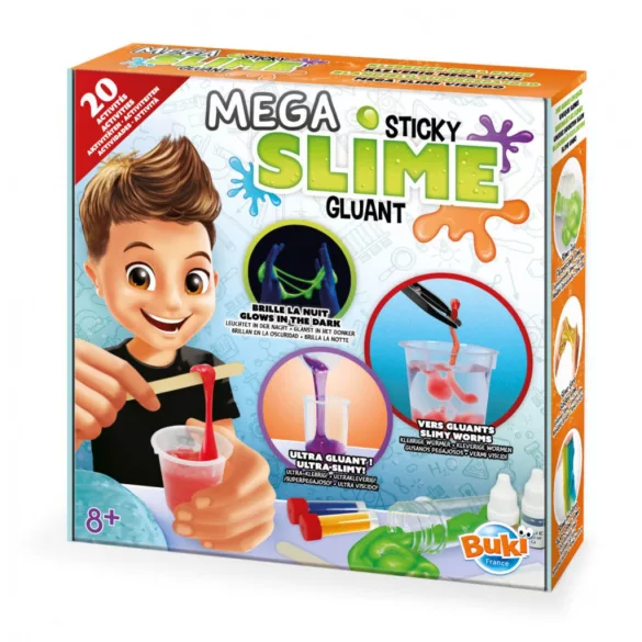 BUKI Mega Slime laboratórium 20 kísérlettel