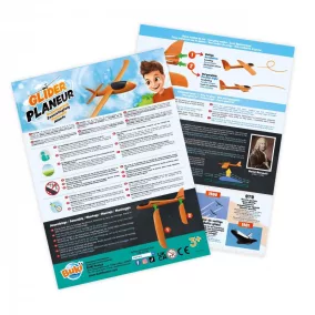 BUKI Vitorlázó repülőgép 48 cm-es