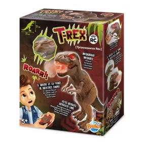 BUKI Távirányítós T-Rex füst és fény effekttel