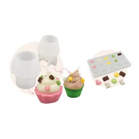   BUKI Professzionális Stúdió - Cupcake gyertyakészítő készlet