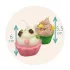 BUKI Professzionális Stúdió - Cupcake gyertyakészítő készlet