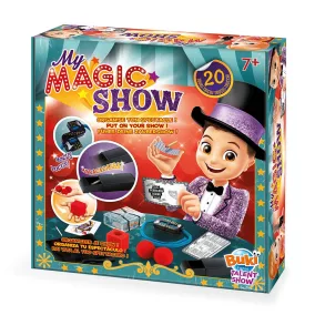 BUKI Mágikus show - Bűvész készlet 20 trükkel