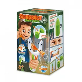 BUKI Játék csúzli nyilakkal és habszivacs palackkal