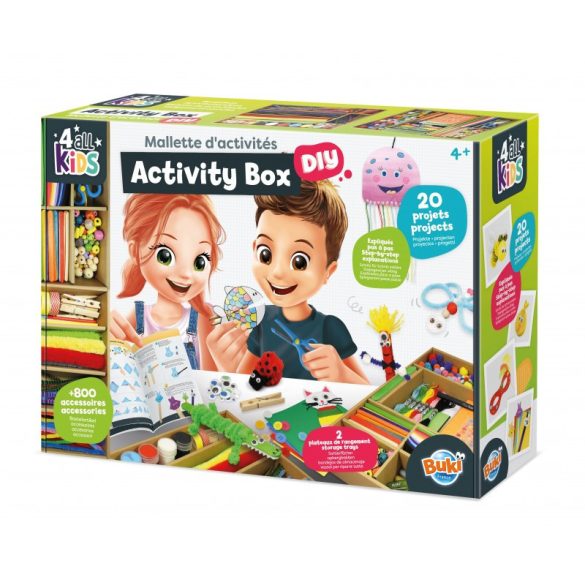 BUKI Kreatív készlet - Activity box 15 tevékenységgel