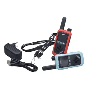   BUKI Újratölthető walkie-talkie 5 km-es hatótávolsággal
