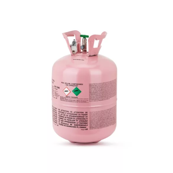 Hélium palack - light pink - 50 lufi felfújáshoz