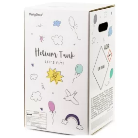 Hélium palack - light pink - 50 lufi felfújáshoz