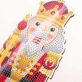   Crystal Art Gyémántszemes kirakó - Diótörő figurák 4 db-os