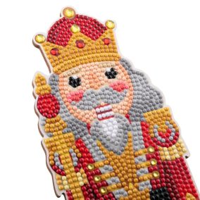   Crystal Art Gyémántszemes kirakó - Diótörő figurák 4 db-os