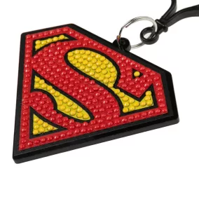 Crystal Art Gyémántszemes Charm kirakó - Superman