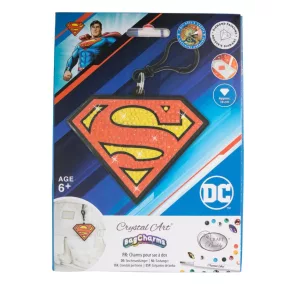 Crystal Art Gyémántszemes Charm kirakó - Superman