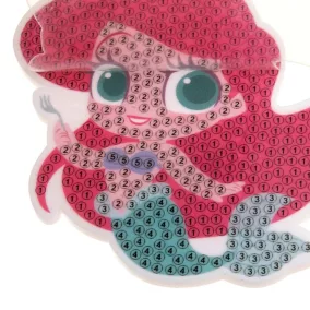 Crystal Art Gyémántszemes Charm kirakó - Kis Hableány