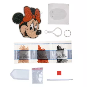Crystal Art Gyémántszemes Charm kirakó - Minnie Egér