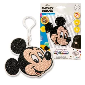 Crystal Art Gyémántszemes Charm kirakó - Mickey Egér