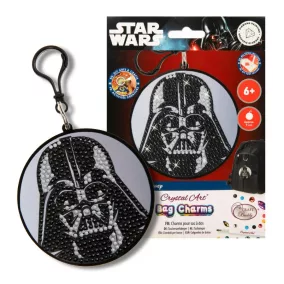 Crystal Art Gyémántszemes Charm kirakó - Darth Vader