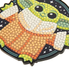 Crystal Art Gyémántszemes Charm kirakó - Bébi Yoda