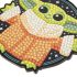 Crystal Art Gyémántszemes Charm kirakó - Bébi Yoda