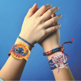   Crystal Art Gyémántszemes kirakó - Stitch és Angel Barátság karkötő