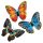 Crystal Art Gyémántszemes kirakó - 3D Pillangó Készlet - 3 db-os szett