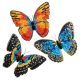 Crystal Art Gyémántszemes kirakó - 3D Pillangó Készlet - 3 db-os szett