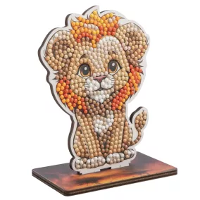 Crystal Art Gyémántszemes kirakó - Oroszlán