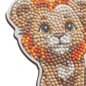 Crystal Art Gyémántszemes kirakó - Oroszlán