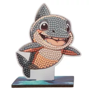 Crystal Art Gyémántszemes kirakó - Bébi cápi