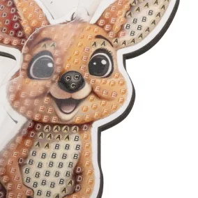 Crystal Art Gyémántszemes kirakó - Kenguru