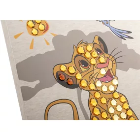   Crystal Art Junior Gyémántszemes kirakó kreatív készlet - Szimba