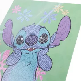 Crystal Art Gyémántszemes jegyzetfüzet - Stitch