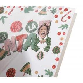   Crystal Art Gyémántszemes kirakó - Elf karácsonyi üdvözlőkártya