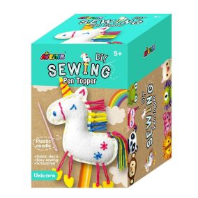 Avenir Plüss ceruzadísz varrás - unikornis