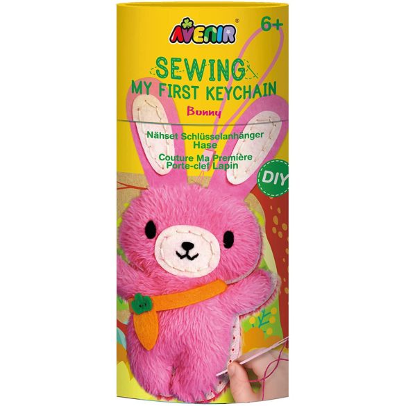 Avenir Varrható plüss kulcstartó - Nyuszi