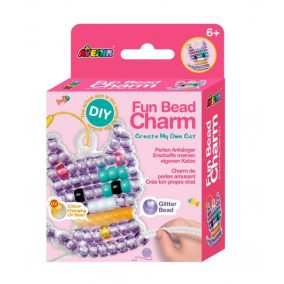   Avenir Gyöngyfigura fűző készlet színváltó gyöngyökkel - Cica