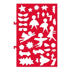 Avenir Mágikus vízzel festő könyv - Szuperhősök