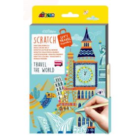   Avenir Karckép könyv A5-ös méretű - Utazás a világ körül