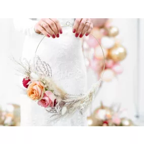 Fényes léggömb 30 cm - rose gold - 50 db-os csomag