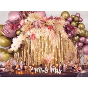 Fényes léggömb 30 cm - rose gold - 50 db-os csomag