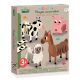 CreaLign Harmónika hajtogató készlet - A farm állatai - kreatív szett