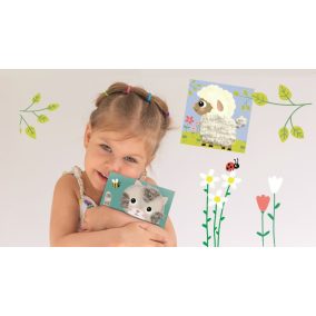   CreaLign Puha képek fűzős kreatív készlet - Háziállatok