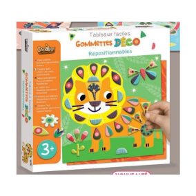 CreaLign Újrahasználható matricázós képek - Állatok