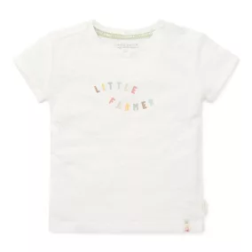   Little Dutch kisfiú rövid ujjú póló - Off White Little Farmer 92 (1.5-2 év)