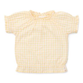 Little Dutch kislány rövid ujjú blúz - Sunshine Checks