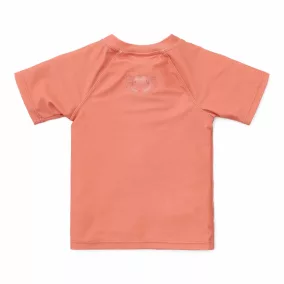 Little Dutch Rövid ujjú úszó póló - Coral 74-80