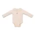 Little Dutch hosszú ujjú body Sand Melange - 62