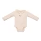 Little Dutch hosszú ujjú body Sand Melange - 62