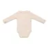 Little Dutch hosszú ujjú body Sand Melange - 62