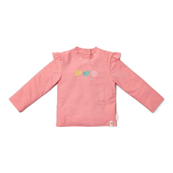Little Dutch hosszú ujjú úszó póló Ocean Treasures Rouge - 74/80
