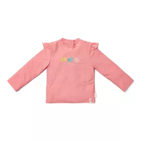   Little Dutch hosszú ujjú úszó póló Ocean Treasures Rouge